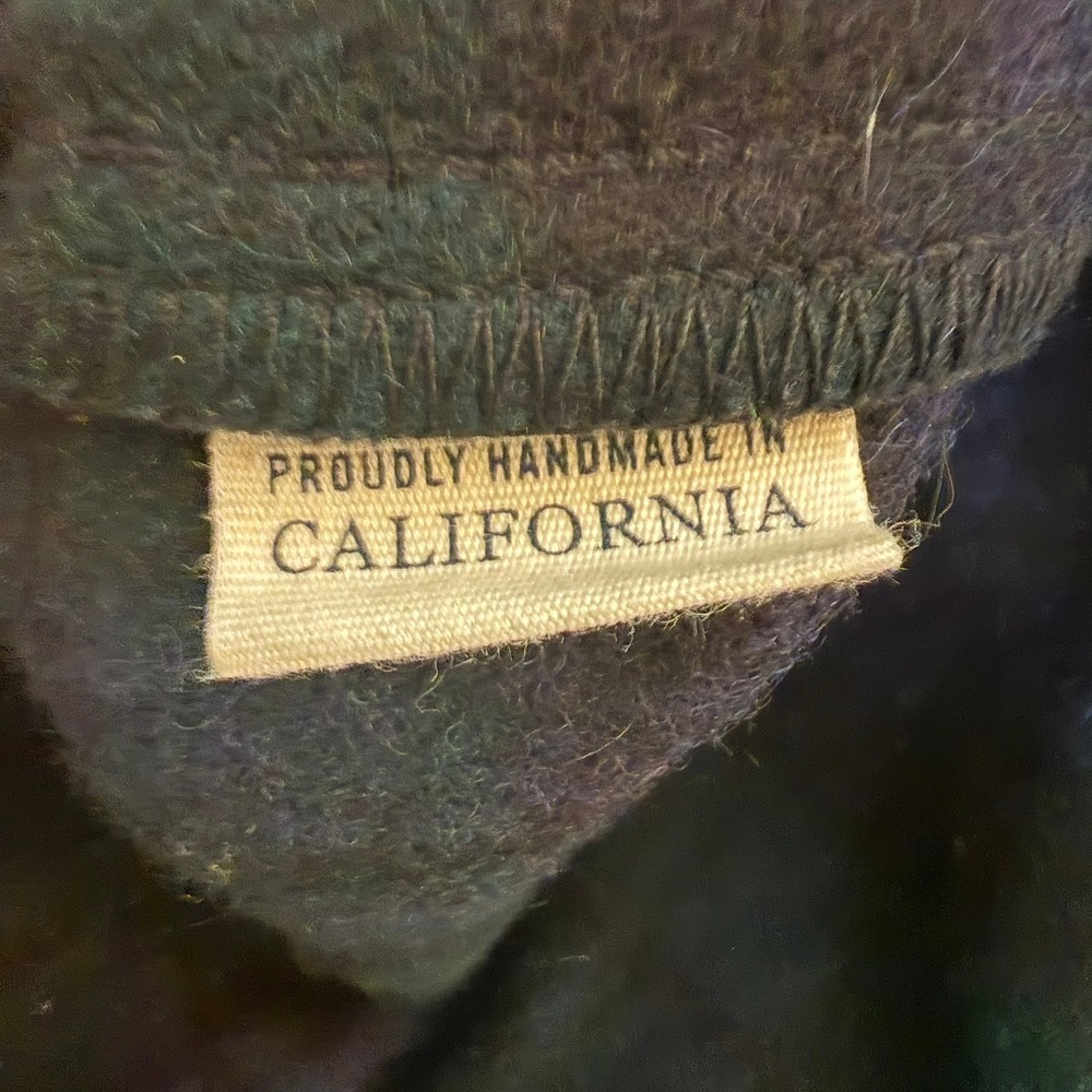 Taylor Stitch Men 38 Sz S Black Watch Plaid Ojai Wool Chore Jacket California - Picture 6 of 10